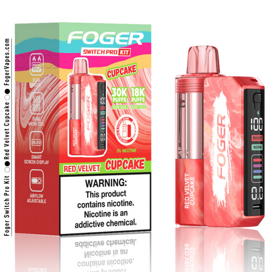Foger Kit- Red Velvet Cupcake
