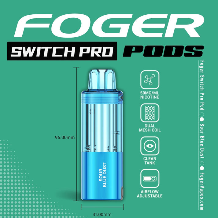 Foger Pod- Sour Blue Dust