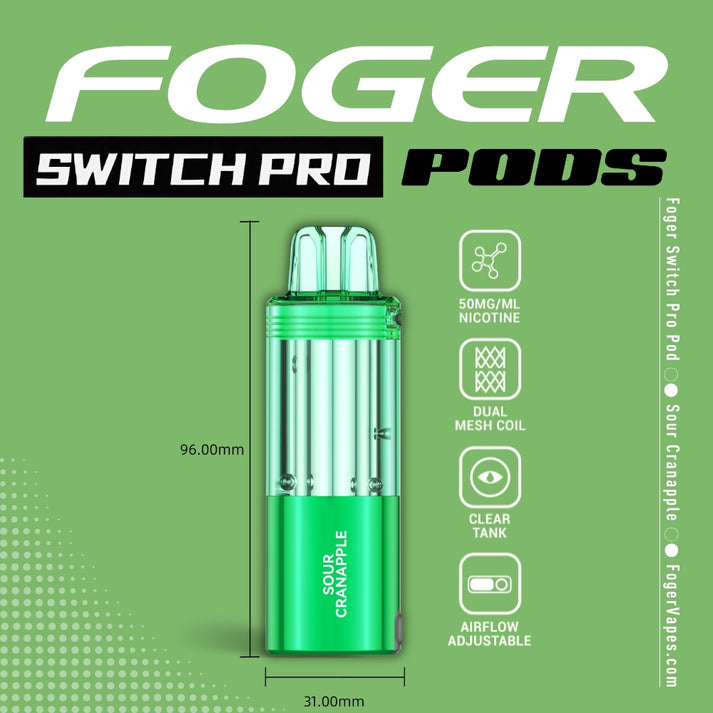 Foger Pod- Sour Cranapple