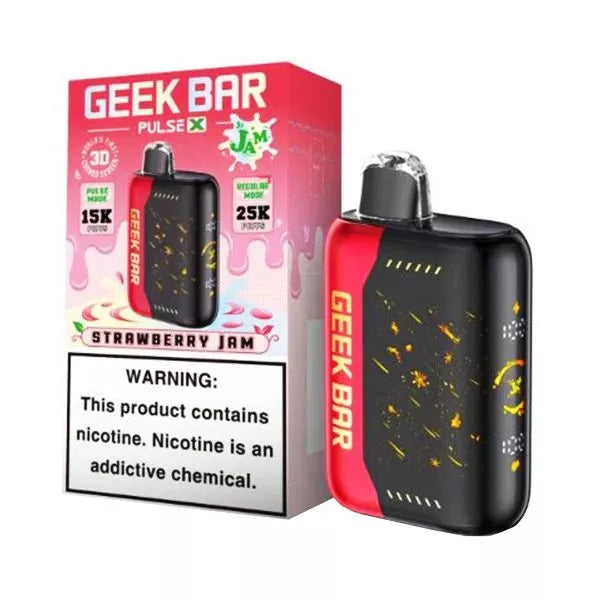 Geekbar PulseX- Strawberry Jam