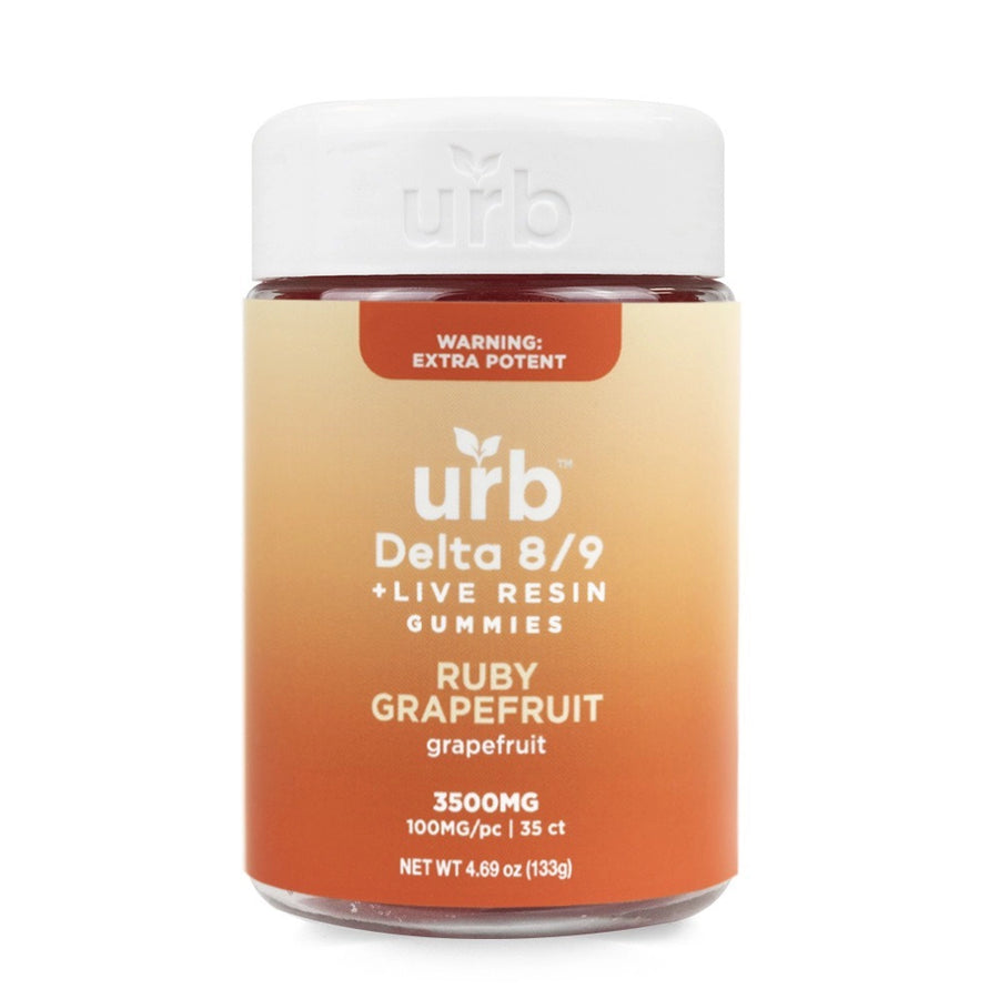 Urb D8/D9 gummies- Ruby Grapefruit