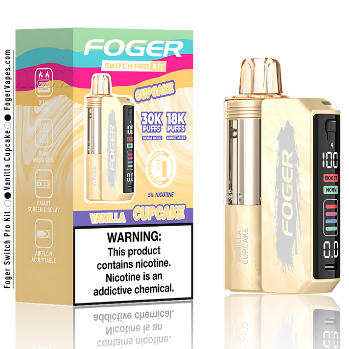 Foger Kit- Vanilla Cupcake