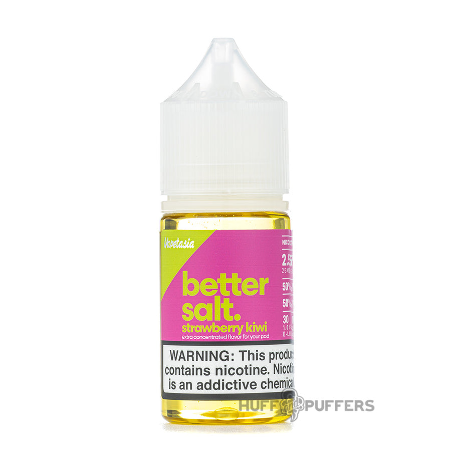 VAPETASIA BETTER SALT E-LIQUID 30ML STRAWBERRY KIWI - 25MG