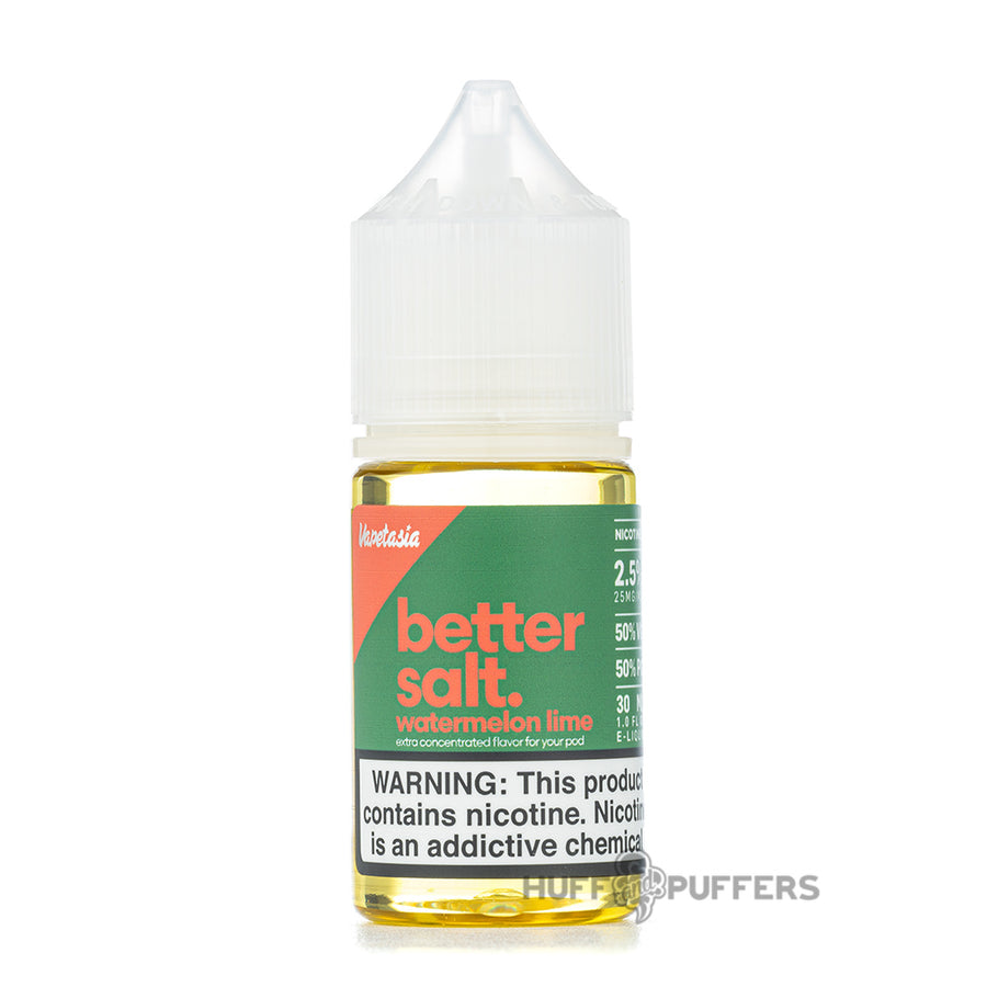 VAPETASIA BETTER SALT E-LIQUID 30ML WATERMELON LIME - 50MG