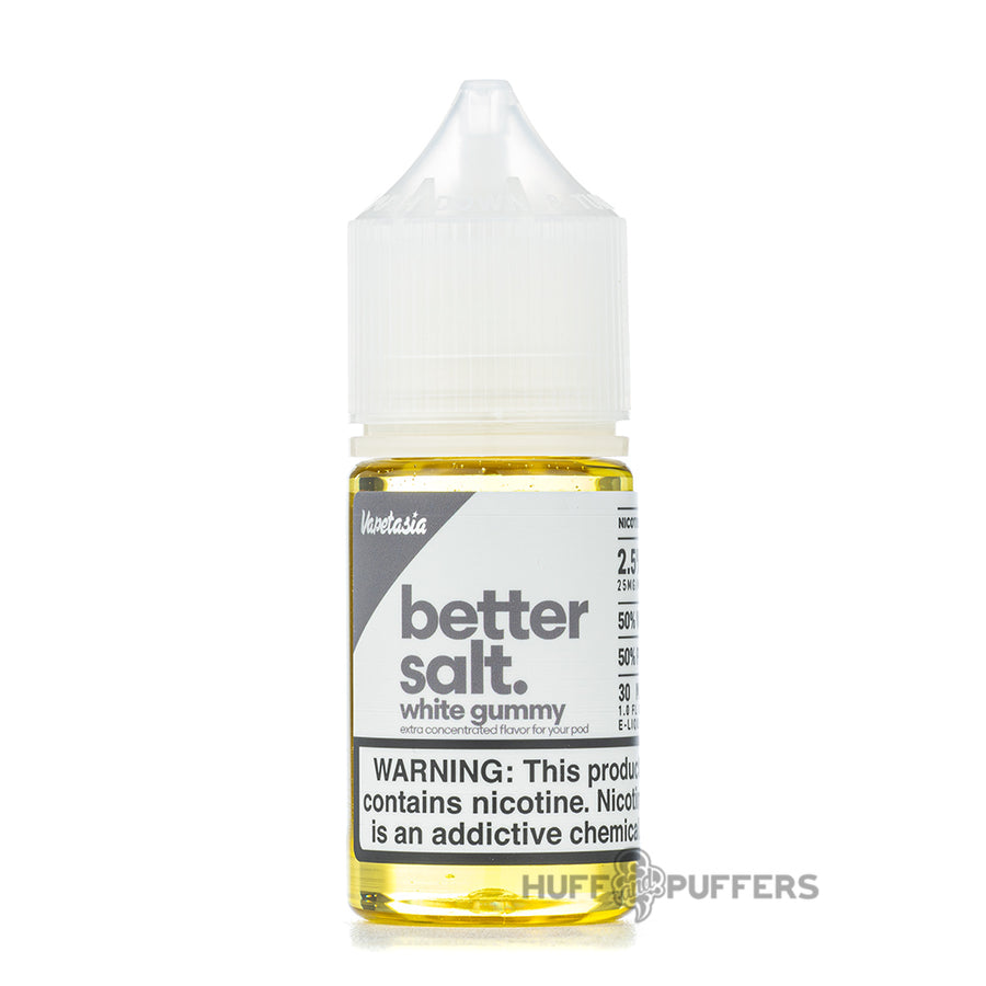 VAPETASIA BETTER SALT E-LIQUID 30ML WHITE GUMMY - 50MG