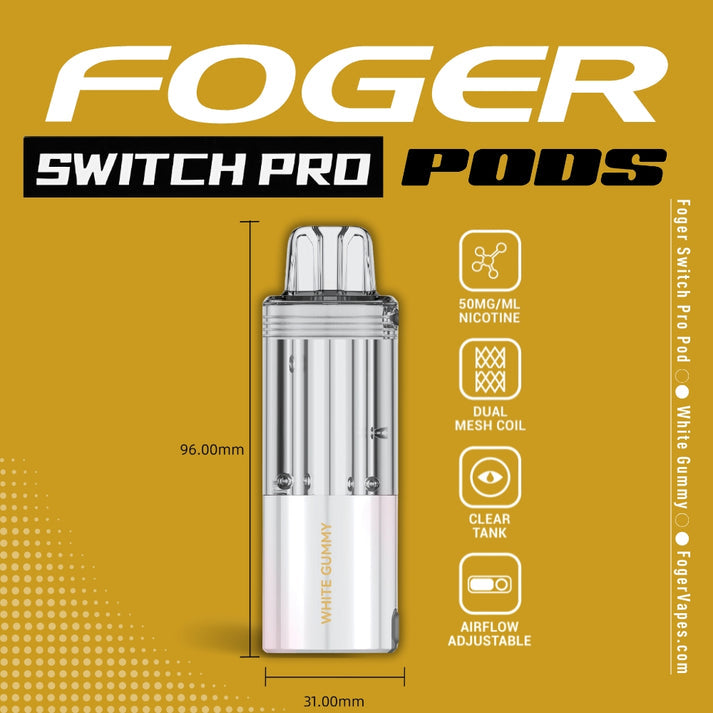 Foger Pod- White Gummy